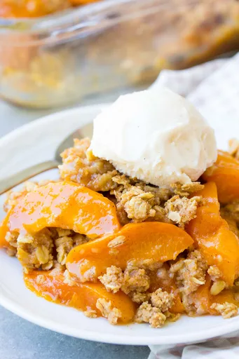 Fresh Apricot Crisp