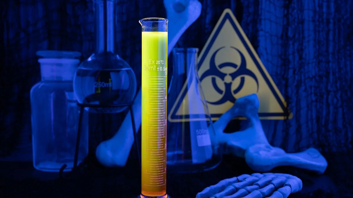 Halloween Glow in the Dark Shots