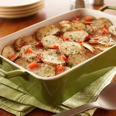 Patatas fáciles al parmesano
