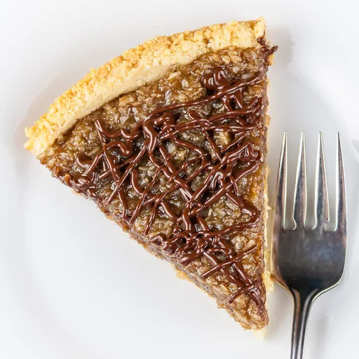 Tarta de galleta con coco y caramelo (sin gluten)