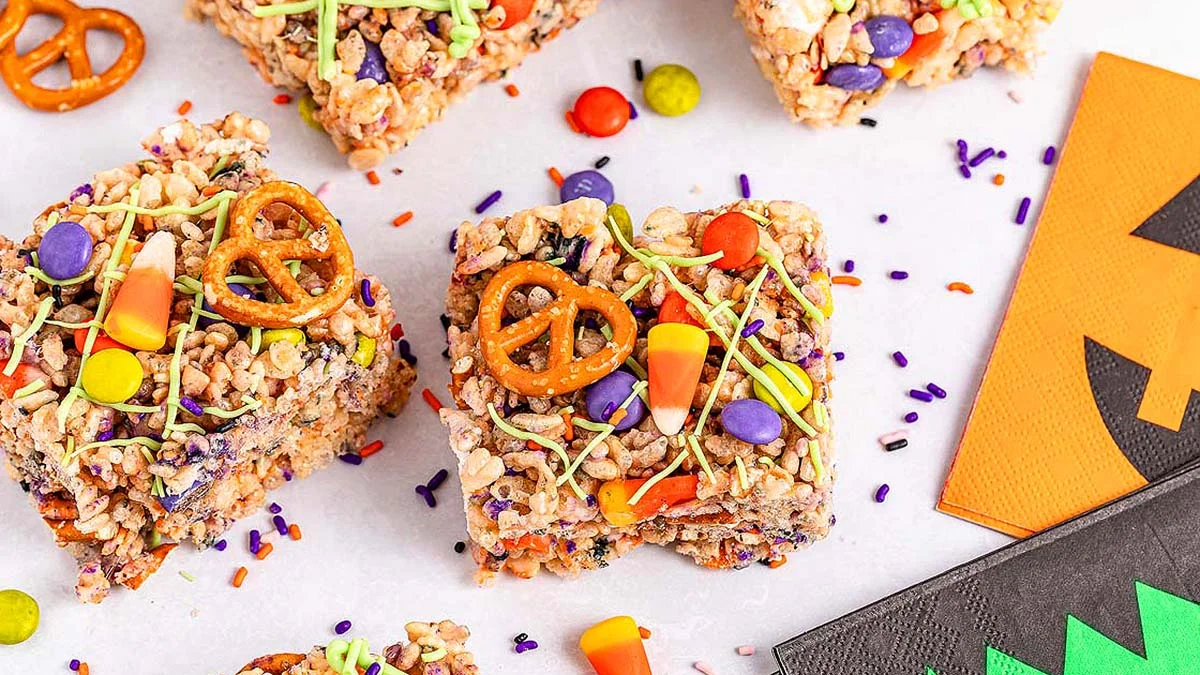 Halloween Rice Krispie Treats