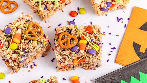 Dulces de Arroz Inflado para Halloween