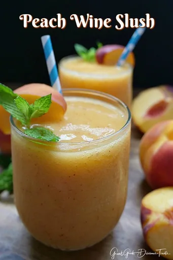 Peach Wine Slush