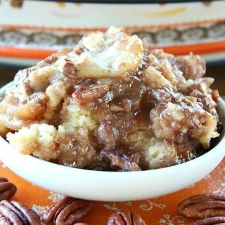 Pear Pecan Cobbler