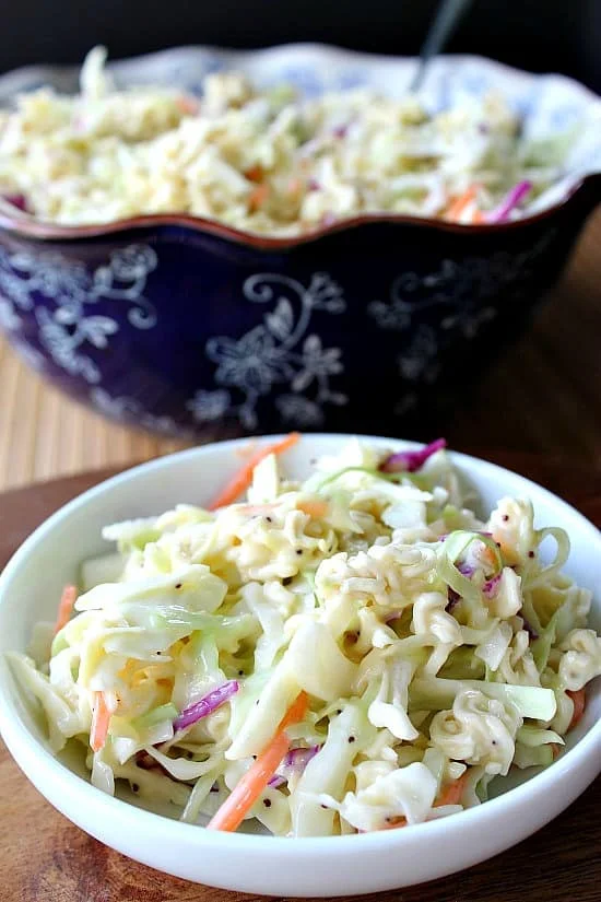 Poppy Seed Coleslaw Salad