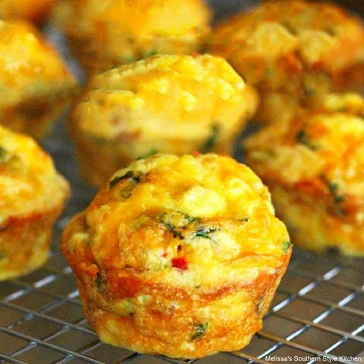 Bacon Spinach Egg Muffins