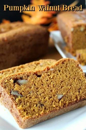Pumpkin Walnut Bread