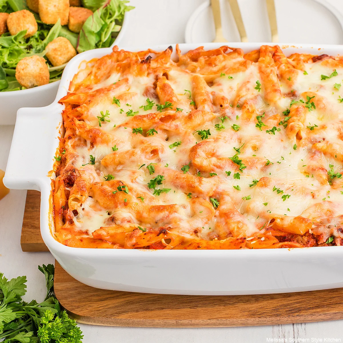 Baked Mostaccioli