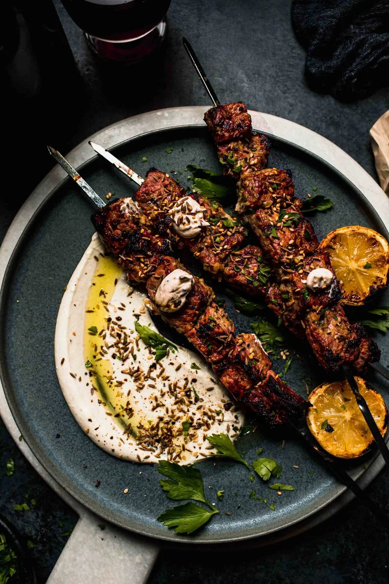 Grilled Lamb Kebabs