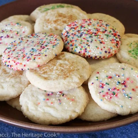 Amish Sugar Cookies (Gluten Free)