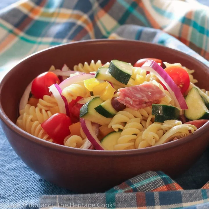 Antipasta Pasta Salad (Gluten Free)