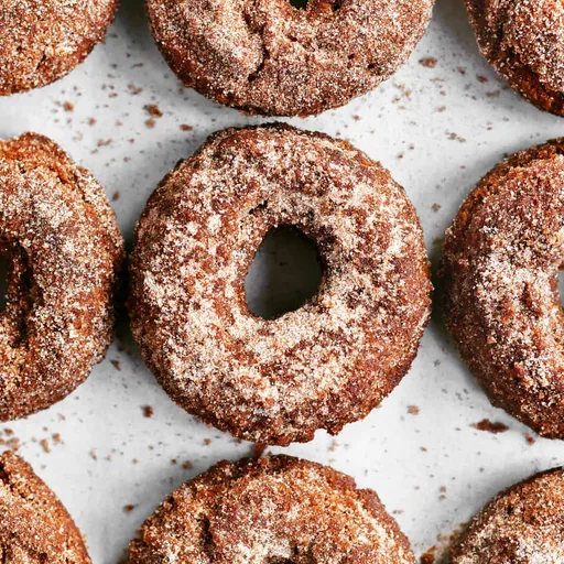 Donuts de sidra de manzana