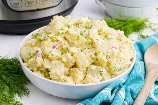 Receta de ensalada de patata para Instant Pot