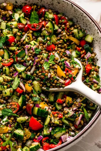 Lentil Tabbouleh Salad