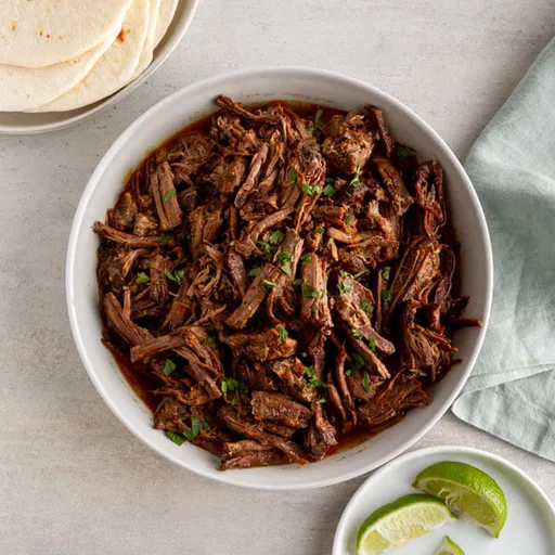 Barbacoa de res en olla de cocción lenta