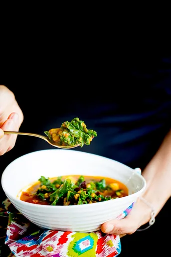 Sopa de lentejas marroquí