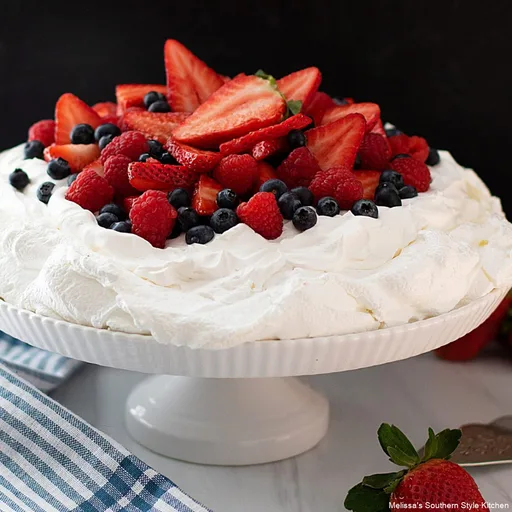 Pavlova de frutos rojos