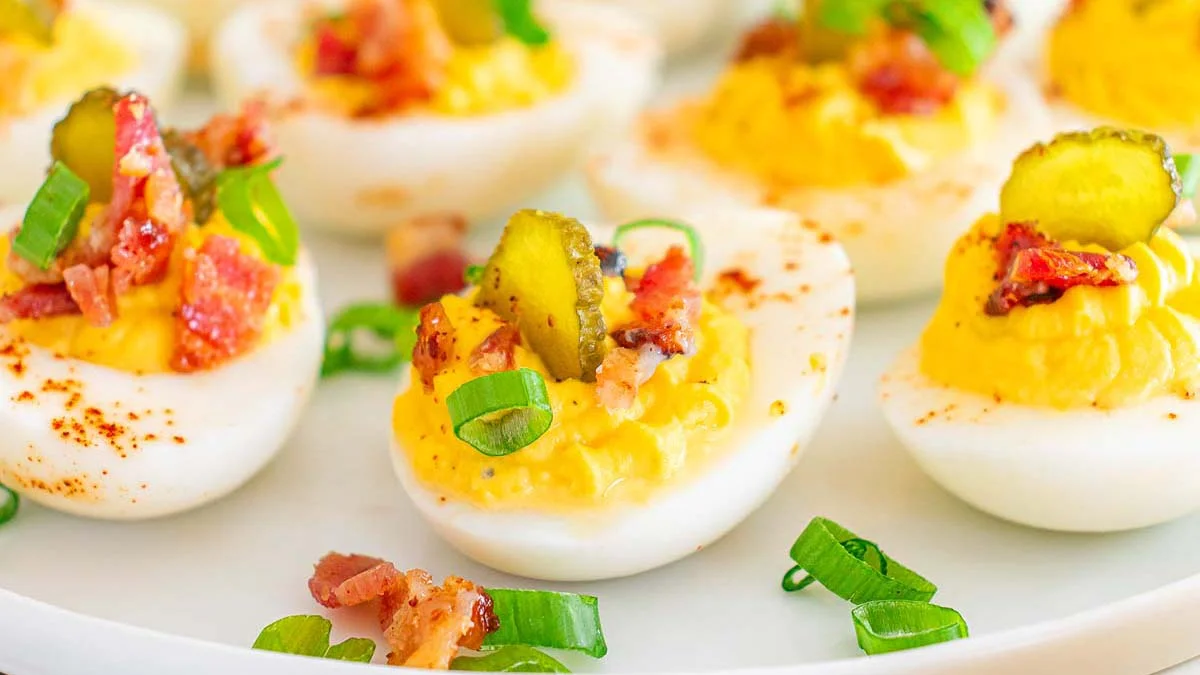 Million Dollar Deviled Eggs