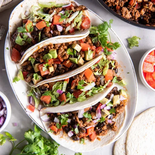 Los mejores tacos de pavo picado