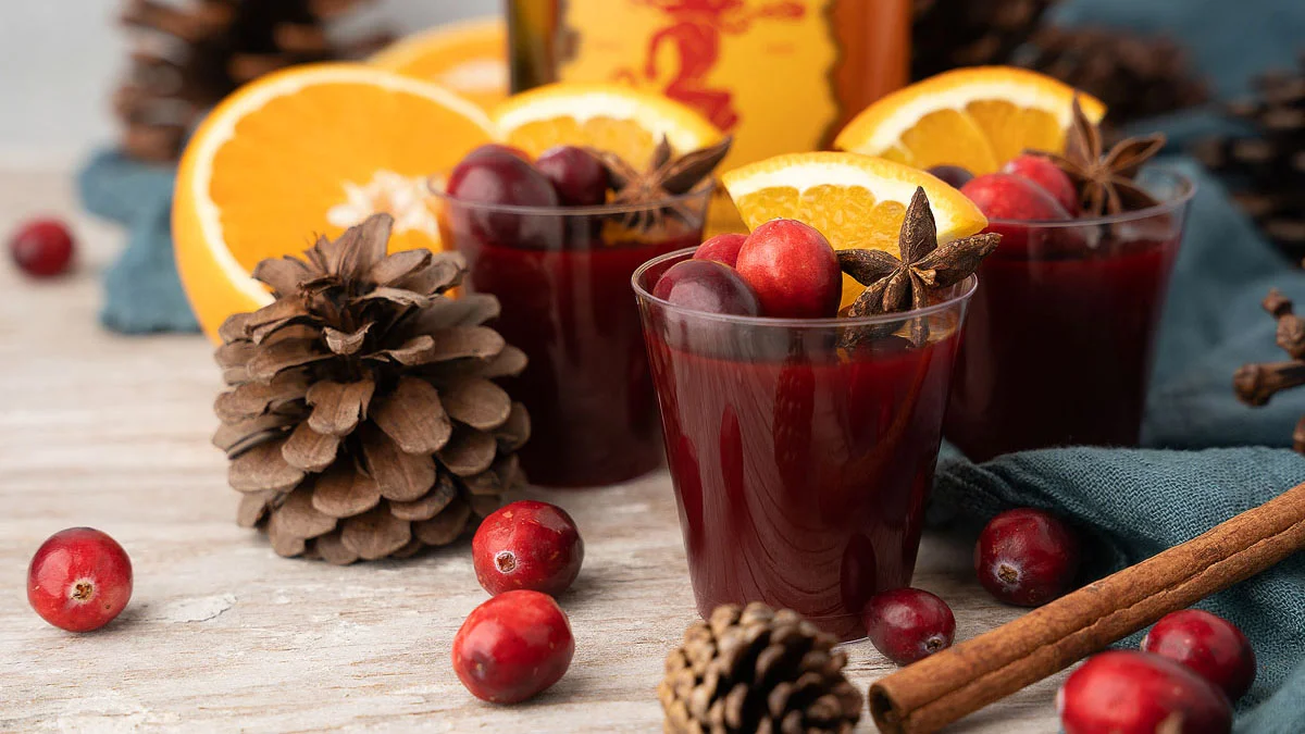 Mulled Wine Fireball Jello Shots