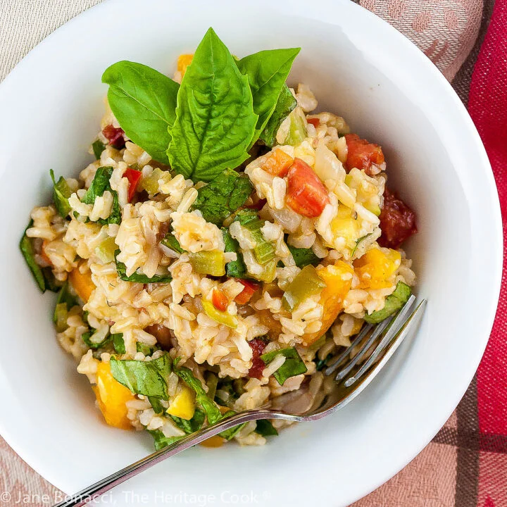 Vegetable Brown Rice Salad (Gluten-Free)