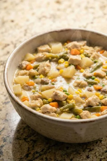 Slow Cooker Chicken Pot Pie Stew