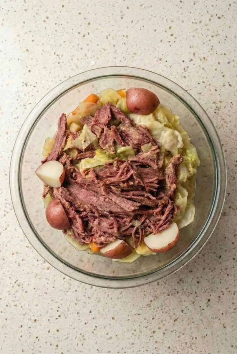 Slow Cooker Corned Beef And Cabbage