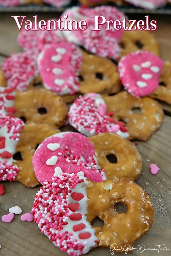 Valentine Pretzels