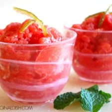 Strawberry Granita