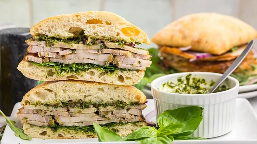 Sándwich de porchetta