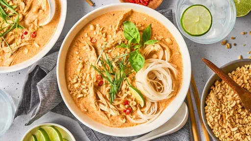 Red Curry Chicken Noodle Soup