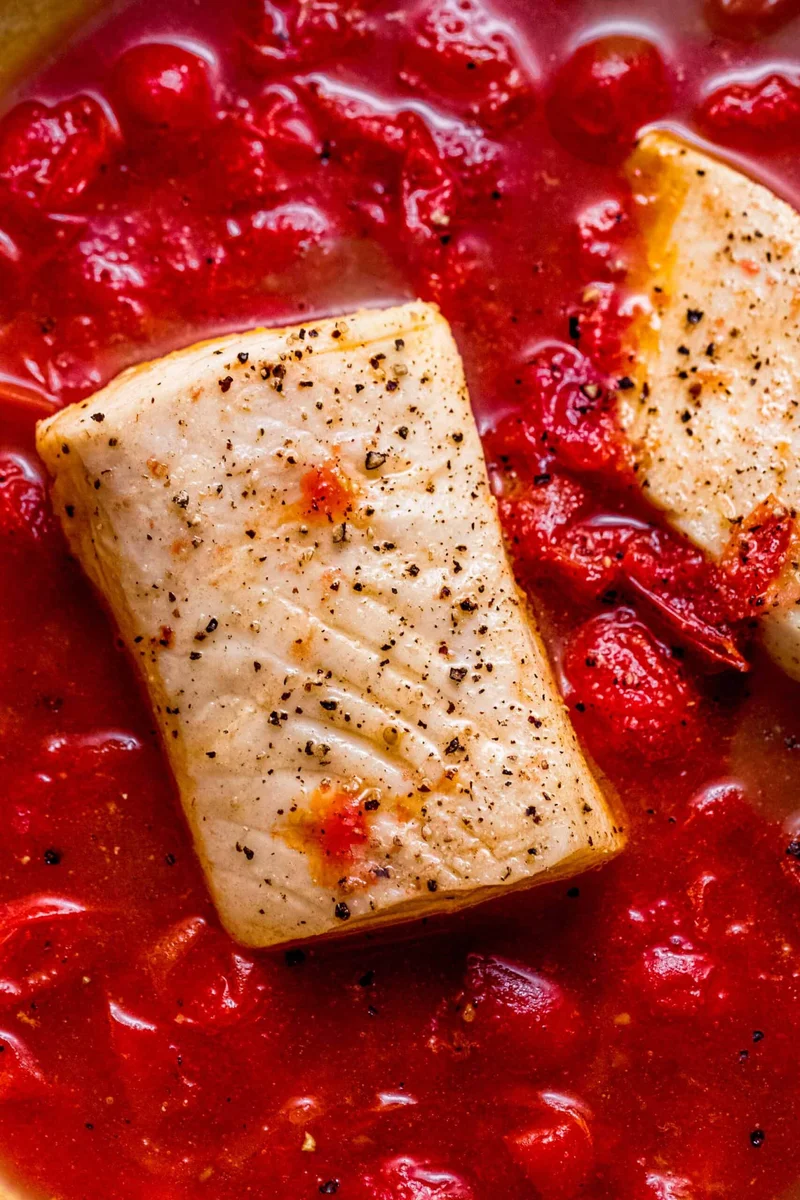 Tomato Poached Fish