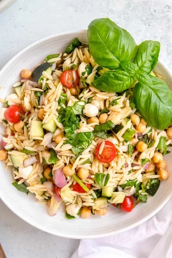 Vegetarian Summer Orzo Salad