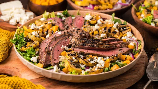 Steak and Squash Salad