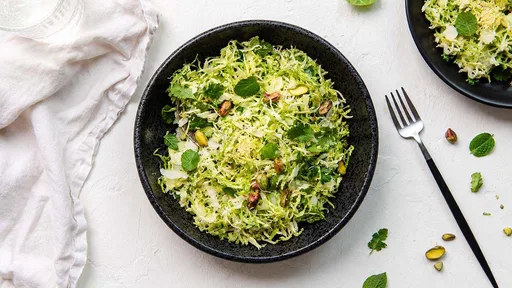 Shaved Brussels Sprout Slaw