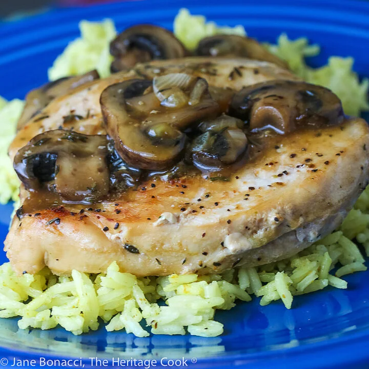 Chicken and Mushroom Fricassee (Gluten Free)