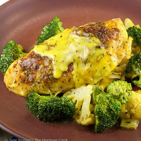Chicken Divan with Roasted Vegetables (Gluten-Free)