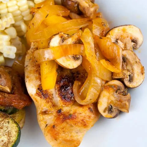 Pollo a la Marengo sin gluten