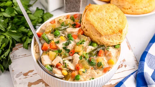 Slow Cooker Chicken Pot Pie