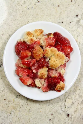 Strawberry Cobbler