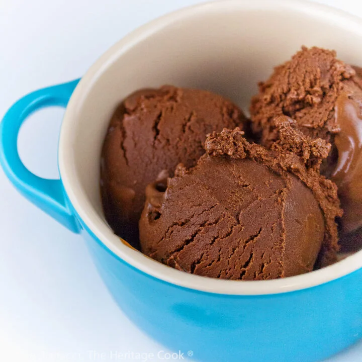 Chocolate Brownie Bourbon Gelato (Gluten-Free)