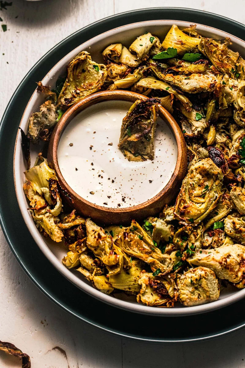 Roasted Artichoke Hearts