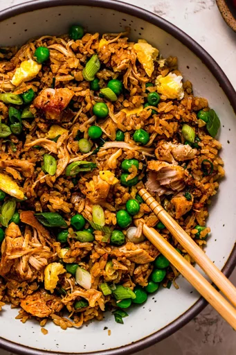Rotisserie Chicken Fried Rice