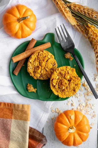 Receta de avena horneada con calabaza