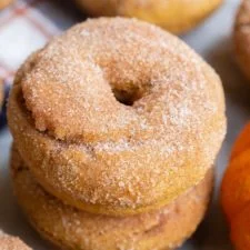 Baked Gluten Free Pumpkin Donuts