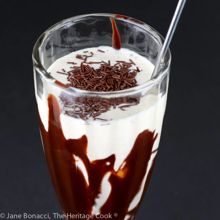Chocolate Swirl Milkshakes (Gluten Free)