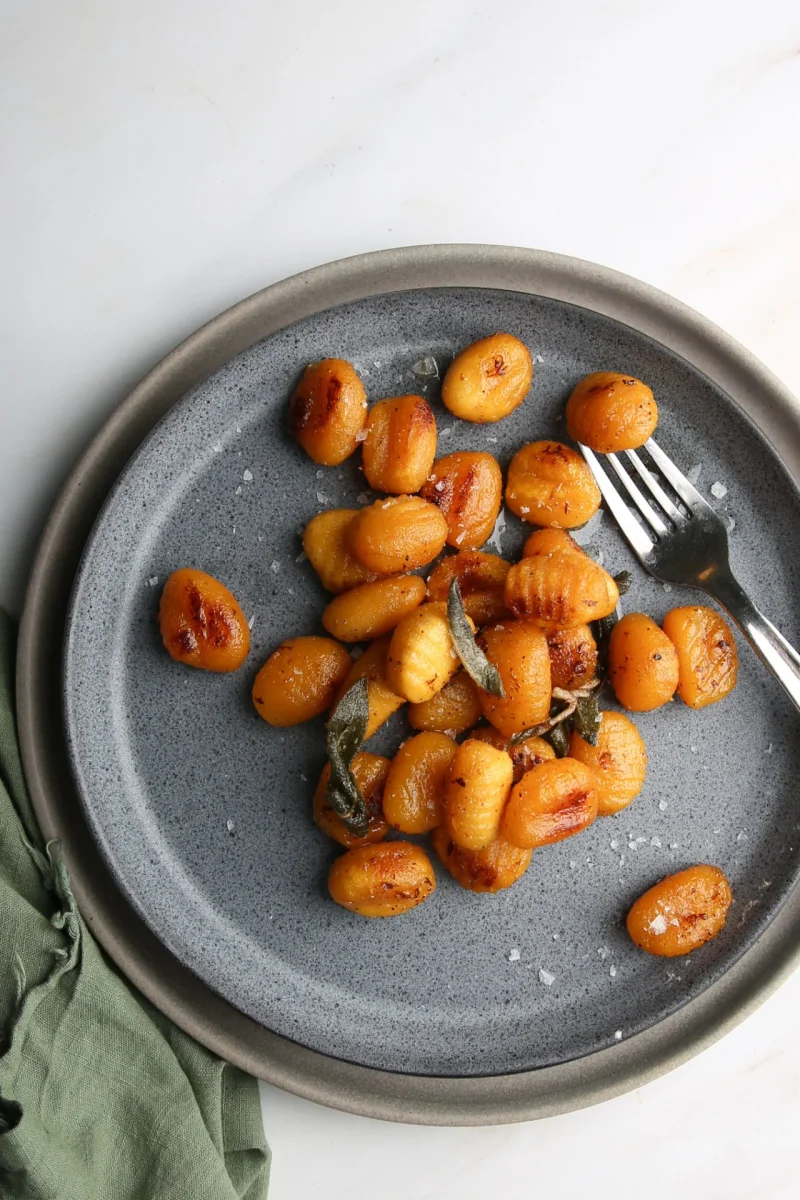 Gnocchi Mantequilla Dorada, Limón y Salvia