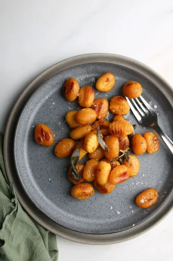 Gnocchi Mantequilla Dorada, Limón y Salvia