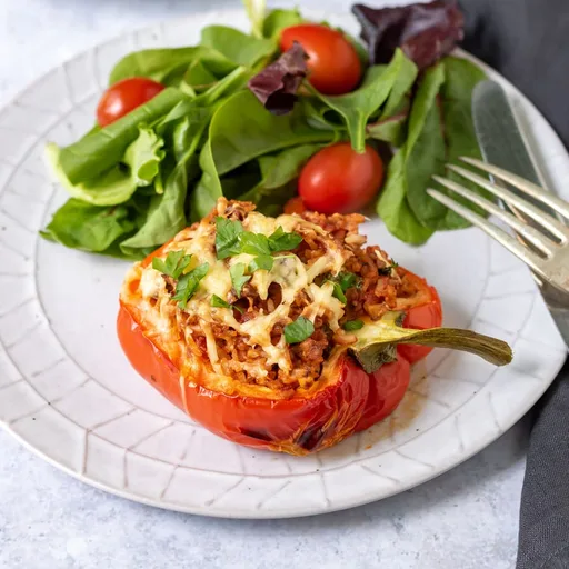 Pimientos Rellenos Veganos