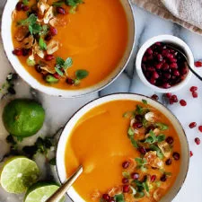 Thai Coconut Sweet Potato Soup